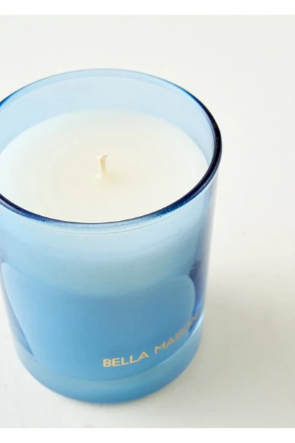 شمع معطر Bella Maison مدل Jasmine Whisper موم سویا - آبی