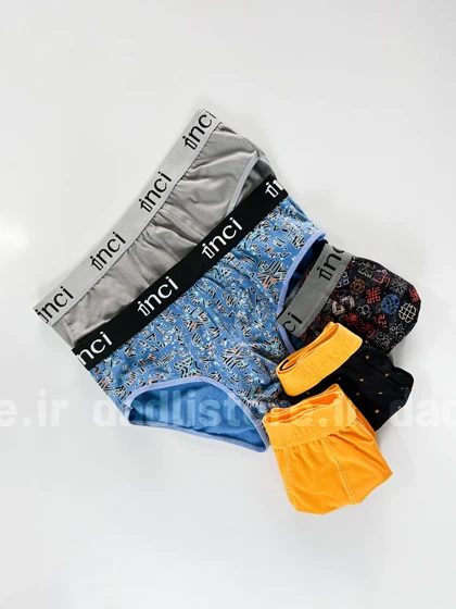 شورت نخ پنبه اسلیپ مردانه اینجی Inci سایز M