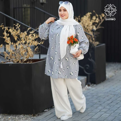 شومیز مخمل بابونه