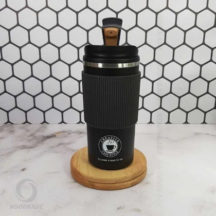 تراول ماگ دور سیلیکونی 500 میلی لیتر