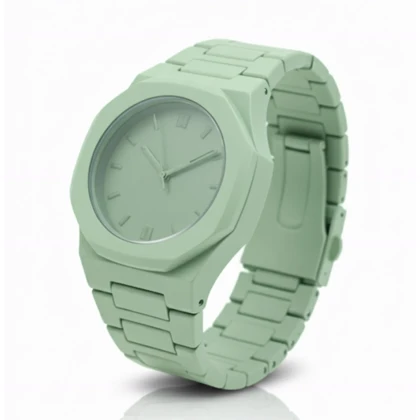ساعت اسپرت طرح دیاموند سبز پسته ای