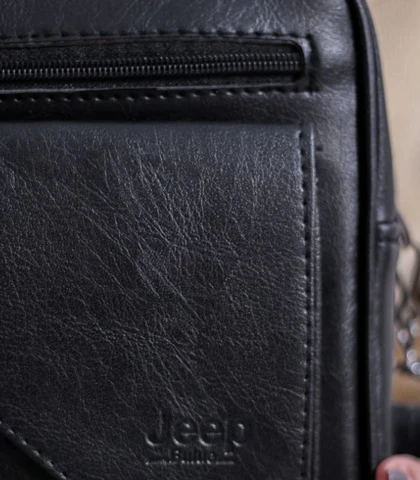 کیف دوشی چرم مدل کج