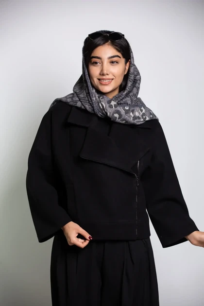 کت زنانه فوتر زیپ‌دار