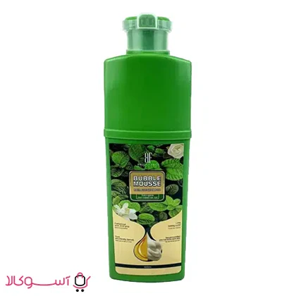 شامپو رنگ مو بابل موس مدل BRIGHT FACE رنگ مشکی حجم 500 میل