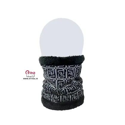کلاه گردنی اسکارفی چند کاره/ بند دار مدل FENDI