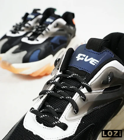 کفش کتانی مردانه مشکی آبی Adidas A700