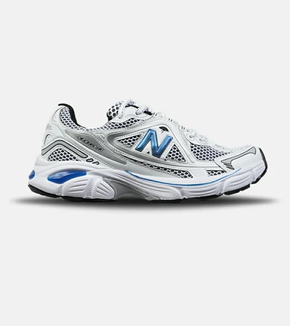 کفش کتانی مردانه و زنانه سفید مشکی آبی NEW BALANCE 1064 V.2 مدل 8990