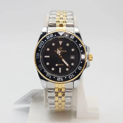 ساعت مردانه رویال فورس RoyalForce RF0209M با موتور کوارتز و طرح رولکس