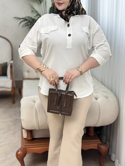 تونیک لینن مهسان 3195