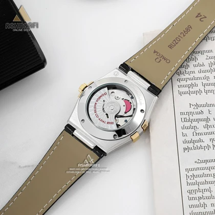 ساعت امگا کانسلیشن بند چرمی Omega Constellation Sedna-SK3
