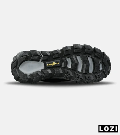 کفش کتانی طبی ورزشی مشکی طوسی SKECHERS max protect مدل 7570