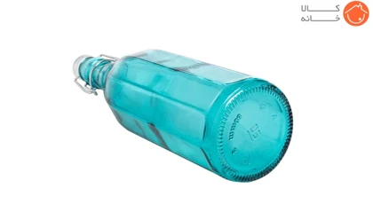 بطری شیشه ای دکوور طرح کنگره کد 7264