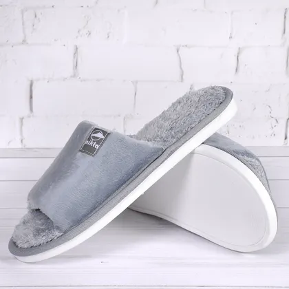 دمپایی حوله ای زنانه نیکتا مدل GRY.1250