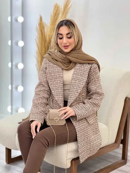 مانتو شنل شش دکمه