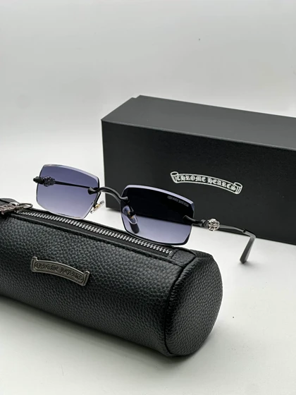 عینک کروم هارتز فریم لس کد 2278 Chrome Hearts
