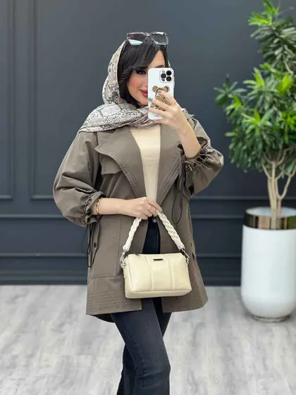بارانی پشت و آستین گت