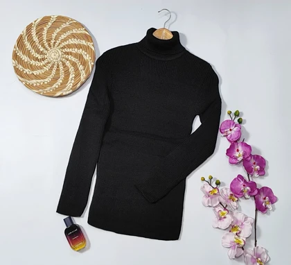 بافت یقه اسکی مدل شانیسا کد 40211