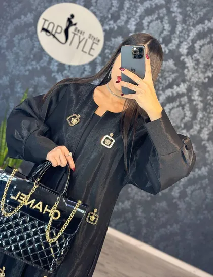 مانتو عبایی ورساچه کد : 7910