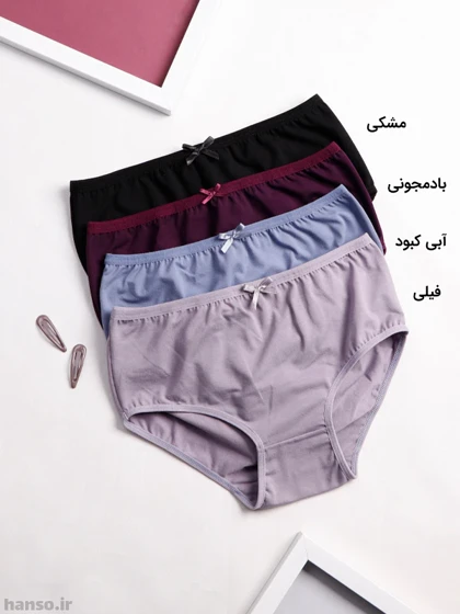 شورت زنانه اسلیپ نخی فاق بلند Adak آداک