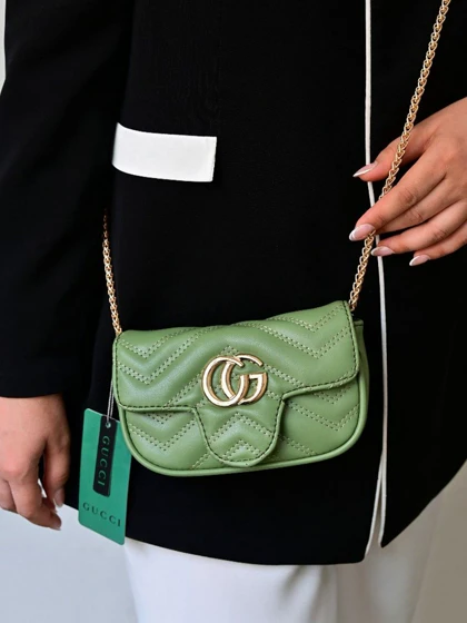 کیف دوشی زنانه بنو مدل گوچی کد BENO 4762