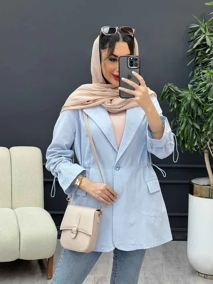 مانتو کمر گت ترلان