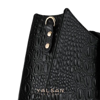 کیف دوشی زنانه چرم یلسان مدل آنجلا 138-GAN