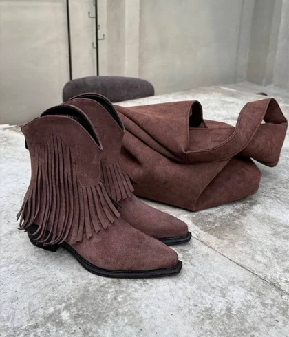 بوت مدل تگزاس سرخپوستی