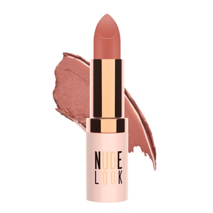 رژ لب براق جامد گلدن رز, مدل Nude Look رنگ Peachy Nude شماره 02 – 4.2 گرم