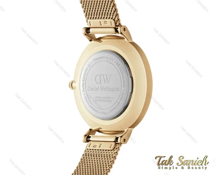 ساعت مچی دنیل ولینگتون طلایی صفحه سبز زنانه Daniel-3924-32-L