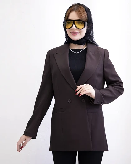 کت بزیاق یقه بلیزر