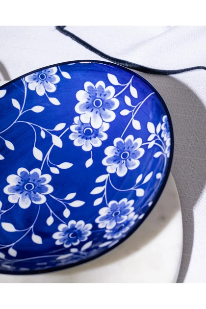 بشقاب سرو Madame Coco مدل Reve Bleu Vista Bone China
