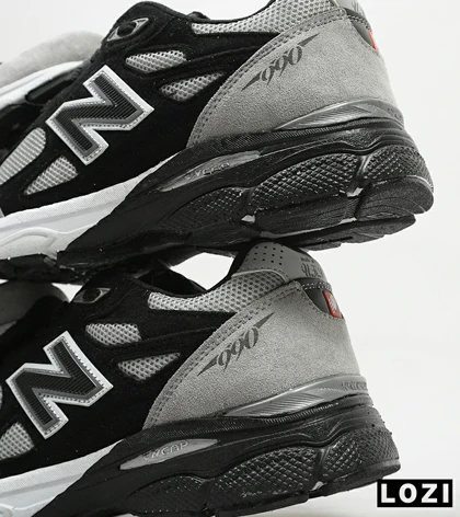 کفش کتانی مشکی طوسی NEW BALANCE 990