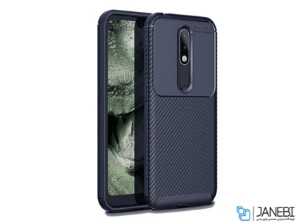 قاب ژله ای فیبر کربن نوکیا Becation Carbon Fiber Case Nokia 4.2
