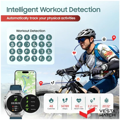 ساعت مچی هوشمند سوئیس میلیتاری SWISS MILITARY مدل SM-WCH-DOM6-SILF-GRNSS