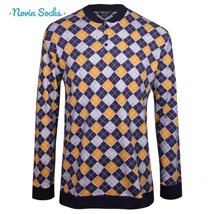 ست تیشرت و شلوار مردانه لین مدل نخ پنبه کد 5197-494