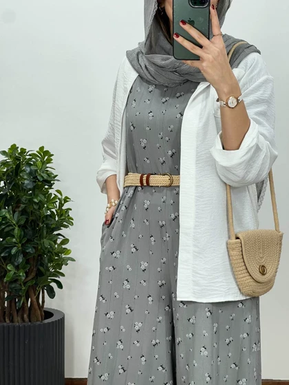 سرهمی شکوفه همراه با کمربند 6