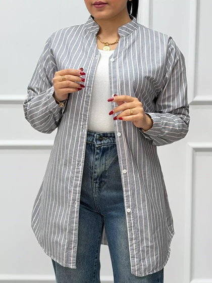 شومیز مانتویی H&M