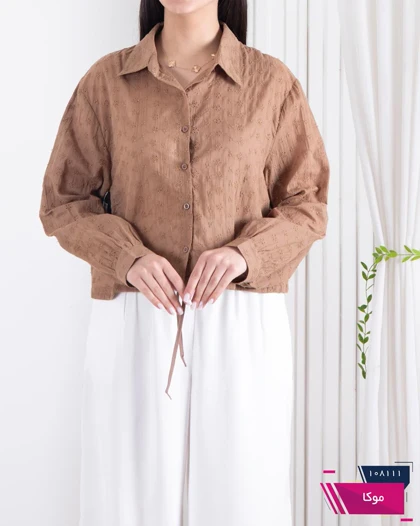 شومیز وارداتی پایین گت خامه دوزی WEIDU