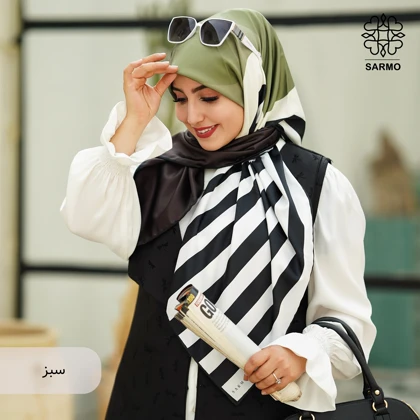 روسری ابریشم کجراه دریا