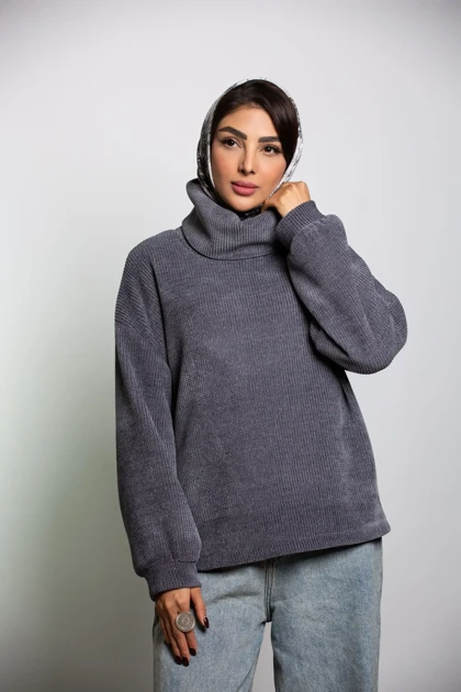 هودی بیسکوییتی یقه اسکی