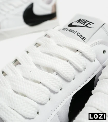 کفش نایک مردانه و زنانه سفید مشکی Nike Blazer Low 77 Jumbo مدل 5609