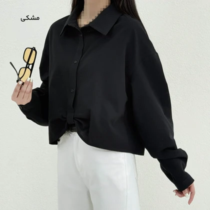 شومیز زنانه لینن کژوال بیسیک | آی بولک