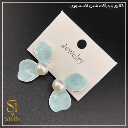 گوشواره مینا کاری شده کد gzm81