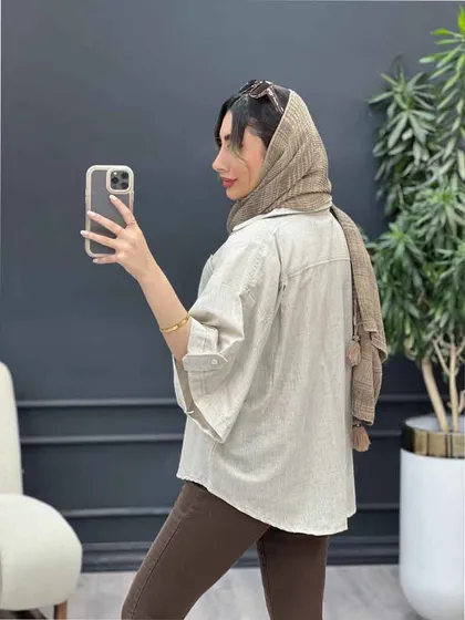 شومیز راه راه نگار