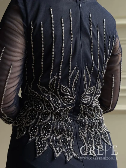 ماکسی سنگدوزی سایزبزرگ لاله