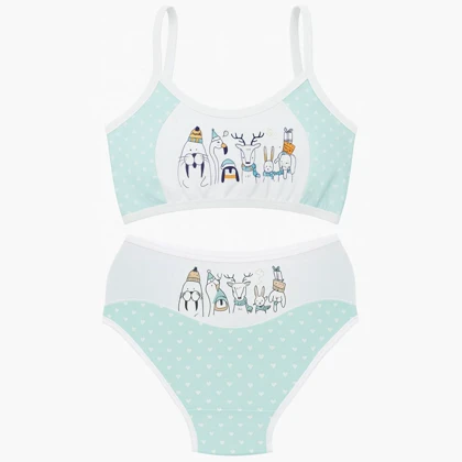 ست شورت و نیم‌تنه دخترانه ماییلدا مدل 5451