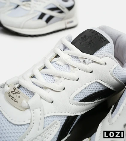 کفش کتانی مردانه و زنانه سفید مشکی Reebok