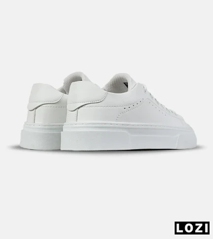 کفش کتانی مردانه سفید BERSHKA مدل 7663