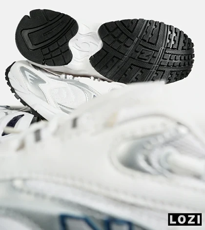 کفش کتانی مردانه و زنانه سفید طوسی NEW BALANCE 725