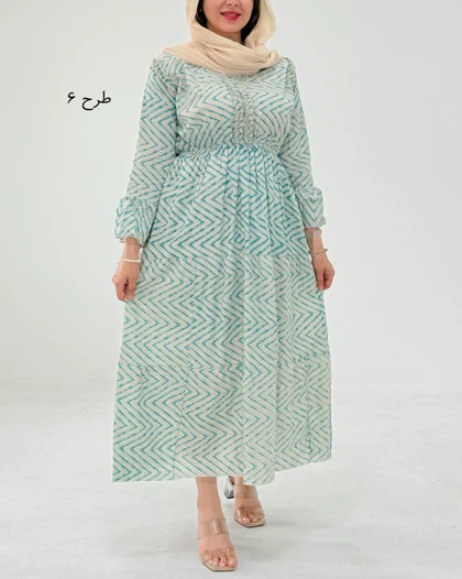 پیراهن ساحلی نارسیس کد 1780